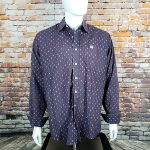 Men's L Cinch Western Wear Long-Sleeve Shirt